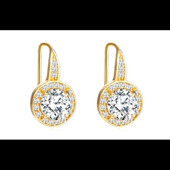 💥Swarovski sparkling Dance Pierced Earrings - Picture 1 of 7